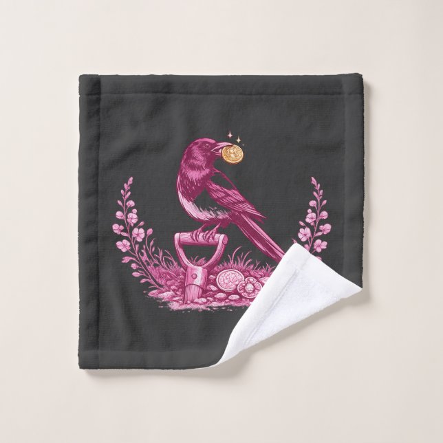 Pie métallique détecteur de métaux  (Gant de toilette)