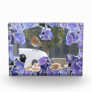 Pièce du puzzle Blue Hydrangea Bloc photo