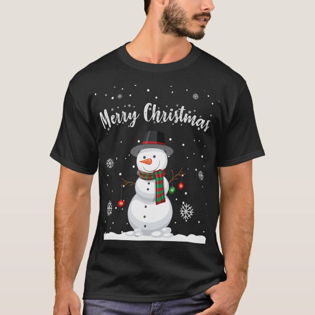 Pièce en t drôle de Noël du T-shirt | de kit de (Devant)