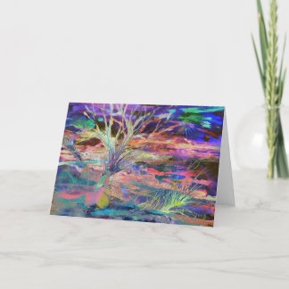 Pièce jointe - Carte de voeux, oeuvre originale