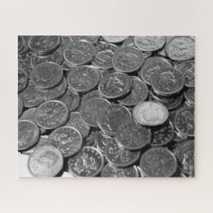 Pièces de 5 pence Royaume-Uni Jigsaw Puzzle