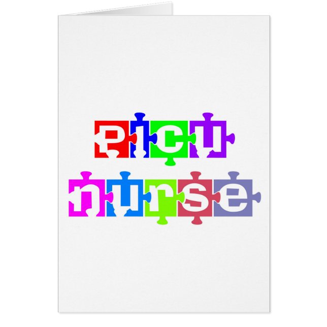 PIÈCES DE PUZZLE PICU NURSE (Devant)