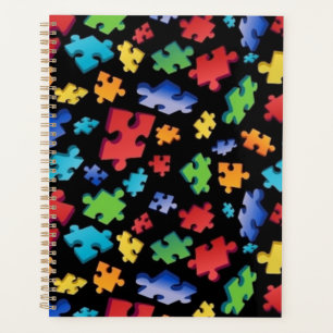 Pièces de puzzle sensibilisation sur l'autisme