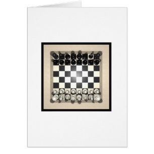 Pièces d'échecs d'échiquier et :