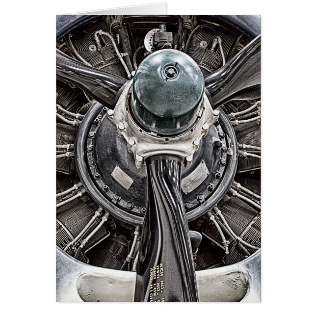 Pièces vintages de l'avion (Devant)