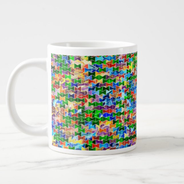 PiecMême Bowties Swirl 20oz Mug (Gauche)
