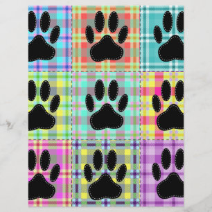 Pied Motif de chien