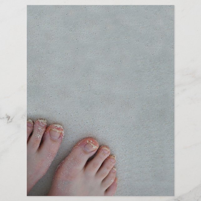 pieds sableux (Devant)