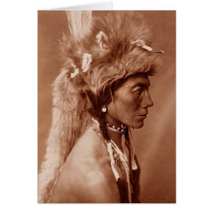 Piegan Blackfoot Homme amérindien