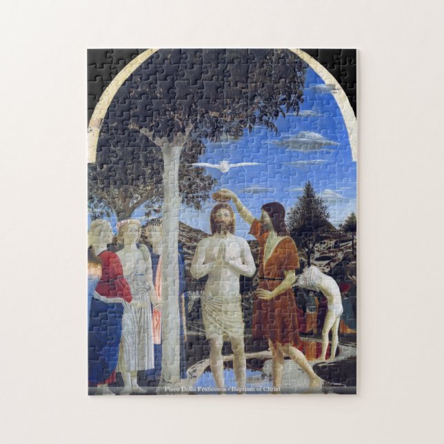 Piero della Francesca - baptême de puzzle du (Vertical)