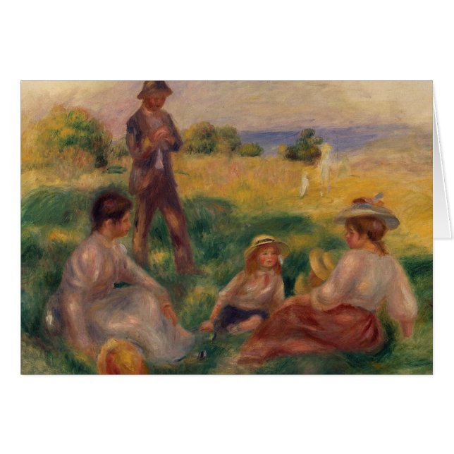 Pierre A Renoir | Fête dans le pays à Berneval (Devant horizontal)