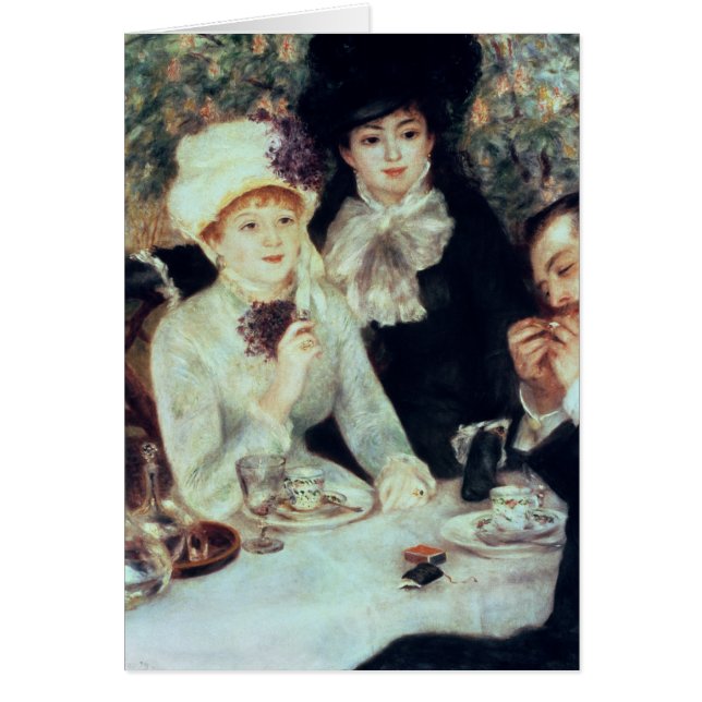 Pierre A Renoir | Fin du déjeuner (Devant)