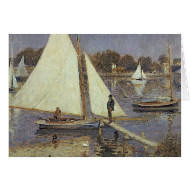 Pierre A Renoir | La Seine à Argenteuil (Devant horizontal)