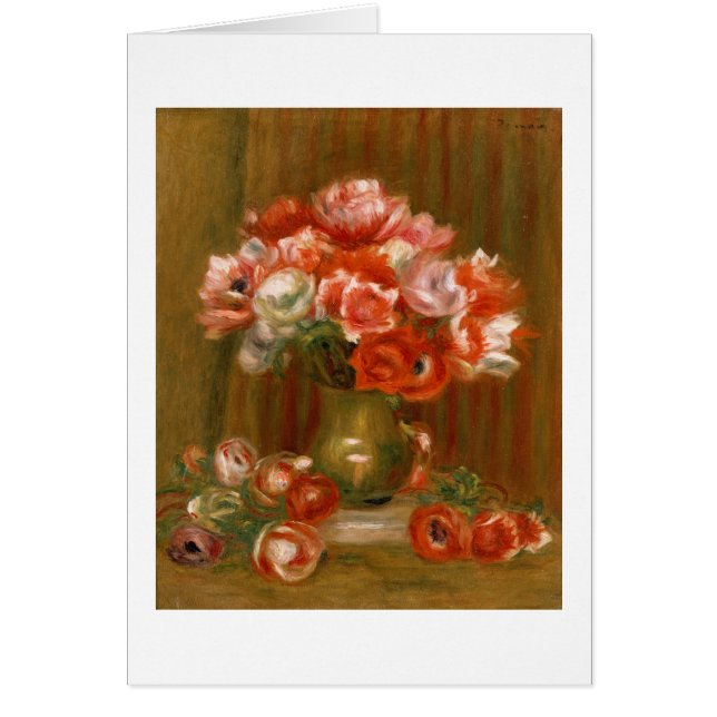 Pierre anémones de Renoir un | (Devant)