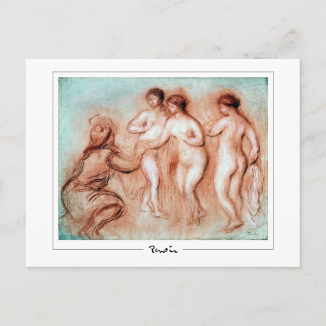 Pierre-Auguste Renoir #445-3 - Carte postale d'art (Devant)