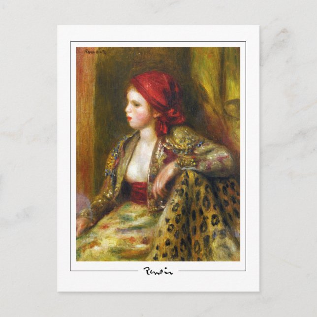 Pierre-Auguste Renoir #611-3 - Carte postale d'art (Devant)