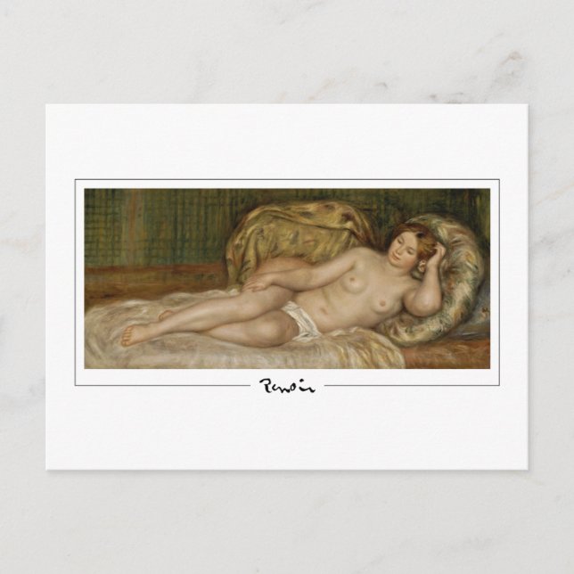 Pierre-Auguste Renoir #6 - Carte postale d'art fin (Devant)