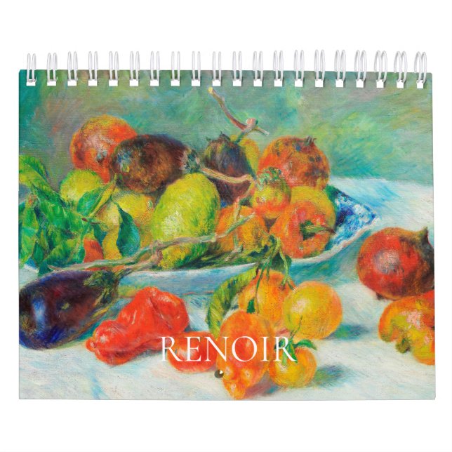 PIERRE AUGUSTE-RENOIR CALENDRIER D'ART FIN (Protection)
