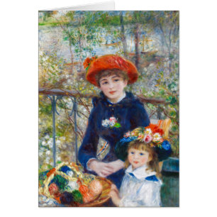 Pierre-Auguste Renoir deux soeurs sur la note de