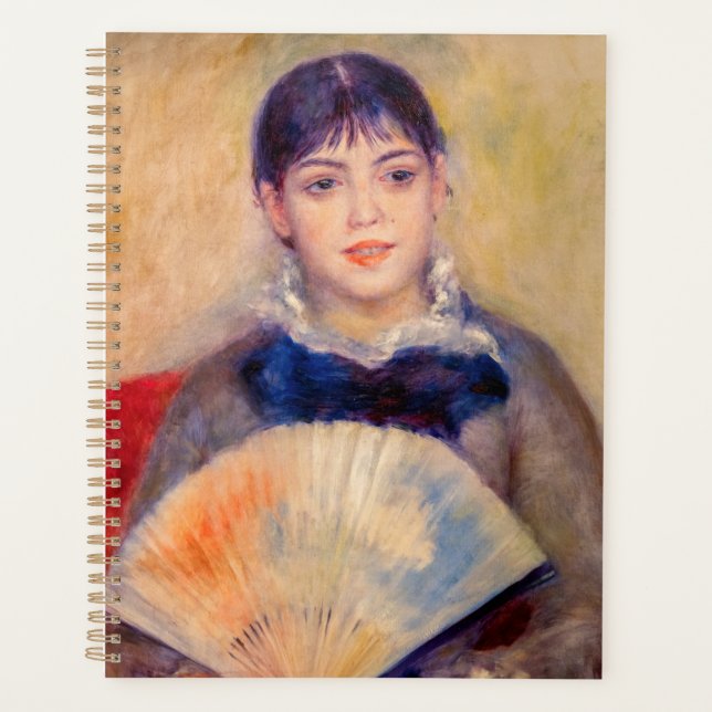 Pierre-Auguste Renoir - Jeune fille à l'éventail (Devant)