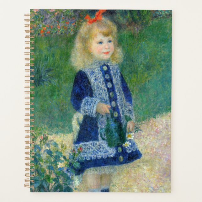 Pierre-Auguste Renoir - Une fille avec une canne d (Devant)
