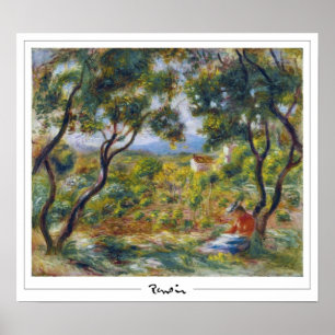 Pierre-Auguste Renoir Zedign Affiche d'art #186