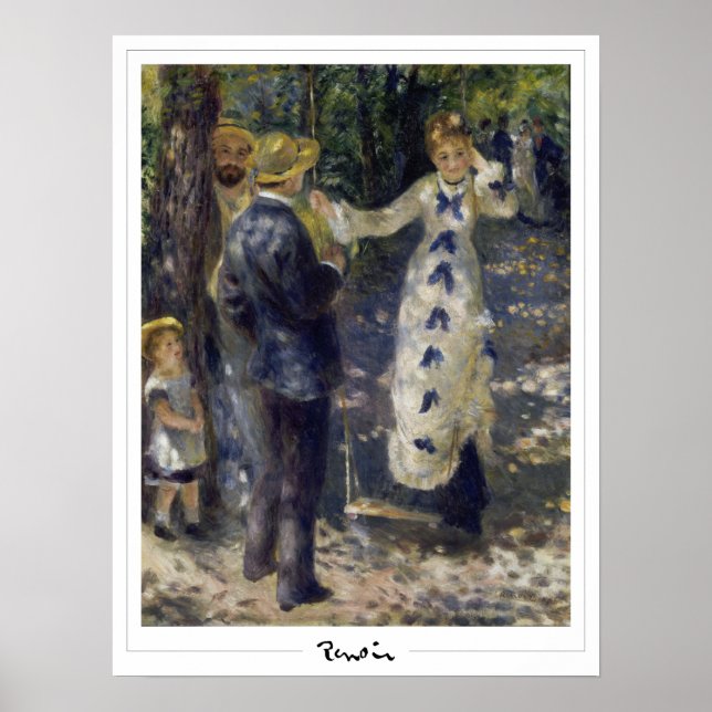 Pierre-Auguste Renoir Zedign Art Affiche #21-3 (Devant)