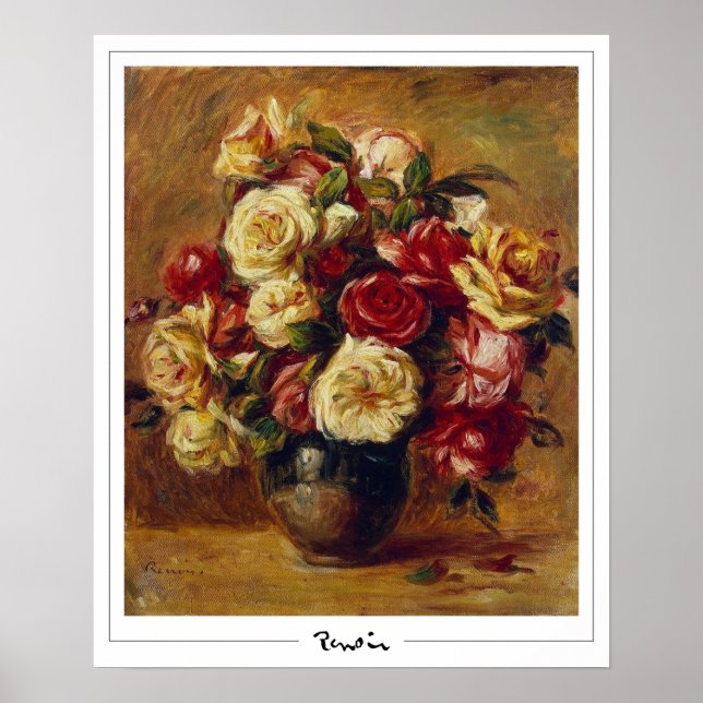 Pierre-Auguste Renoir Zedign Art Affiche #250-2 (Devant)