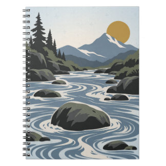 Pierre dans le Ruisseau | Cahier de Nature Moderne