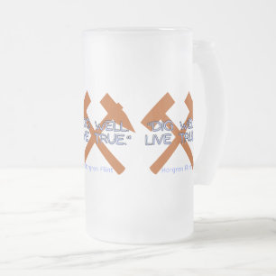 Pierre de Coeur Dit - Mug de verre givrée