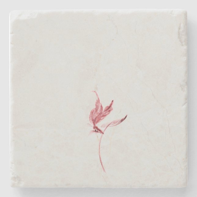 Pierre Dessous-de-verre en pierre. (Devant)