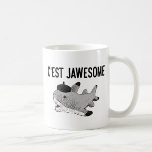 Pierre la tasse de requin (gaucher)