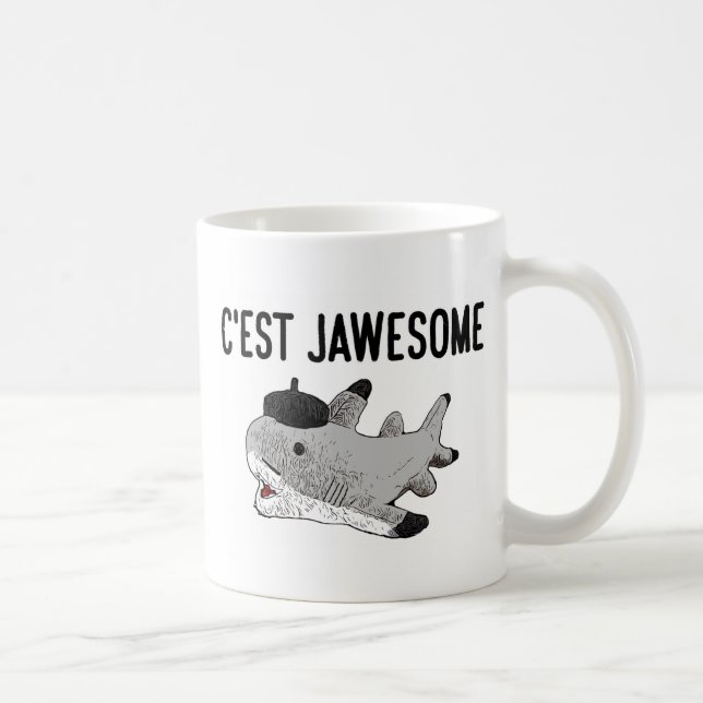 Pierre la tasse de requin (gaucher) (Droite)