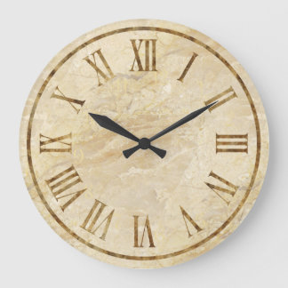 Pierre Look Roman Numérique Cuisine Mur Horloges