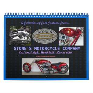 Pierres Custom Motorcycle Calendrier 2012