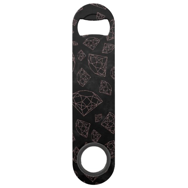 Pierres de parties scintillant d'or faux rose mode (Devant)