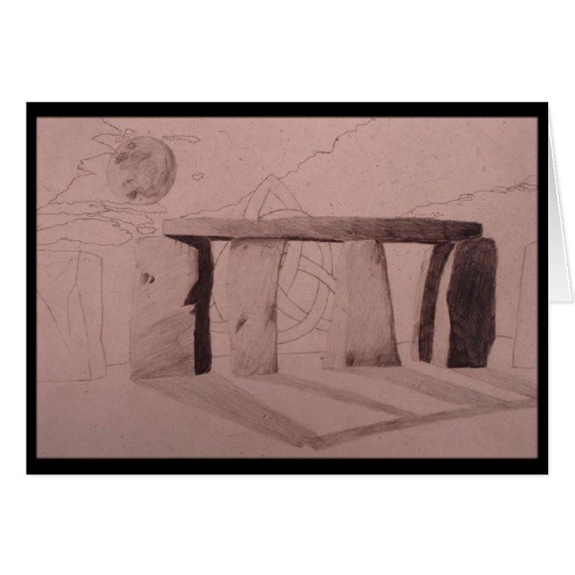 Pierres debout (Devant horizontal)