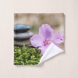 Pierres zen Paysage Fleur de Lotus