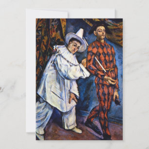 Pierrot et Arlequin, Mardi Gras par Paul Cezanne