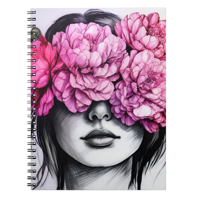 Pies roses | Journal carnet (Devant)