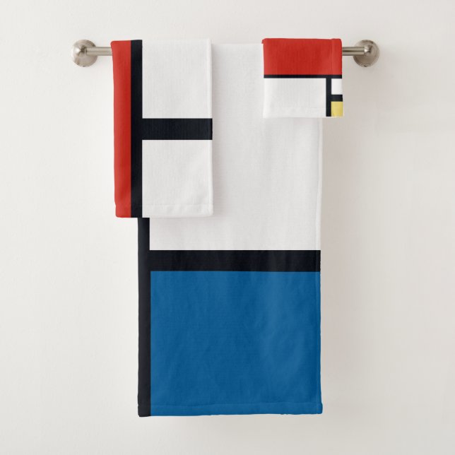 Piet Mondrian - Composition Abstrait géométrique (En situation)