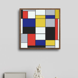 Piet Mondrian - Composition Abstrait géométrique
