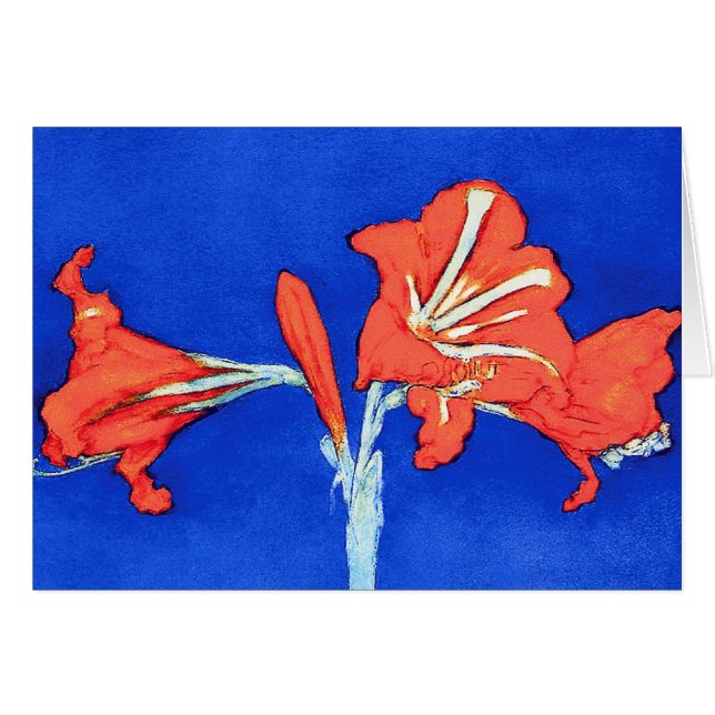 Piet Mondrian - Peinture de fleurs d'art fin Amary (Devant horizontal)