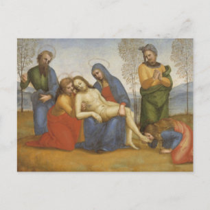 Pieta par Raphael Carte postale
