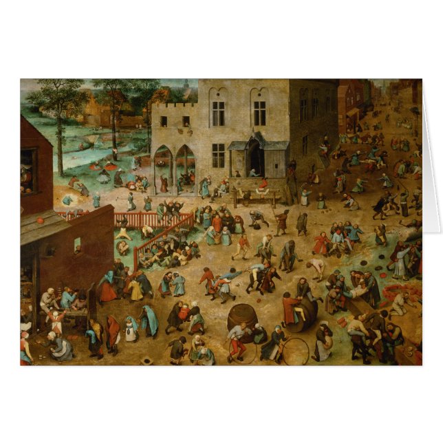 Pieter Bruegel l’aîné - Jeux pour enfants (Devant horizontal)