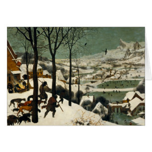 Pieter Bruegel l'Ancien - Chasseurs dans la neige