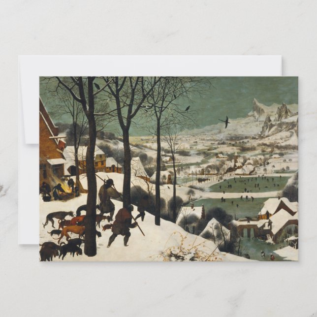 Pieter Bruegel L'Ancien - Chasseurs Dans La Neige (Devant)
