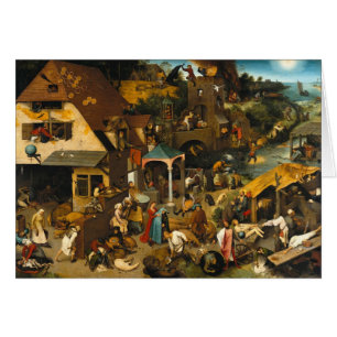 Pieter Bruegel l'Ancien - Proverbes des Néerlandai