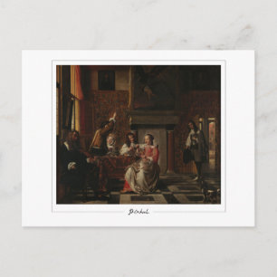Pieter de Hooch #76 - Carte postale Art