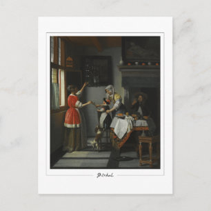 Pieter de Hooch #9 - Carte postale Art
